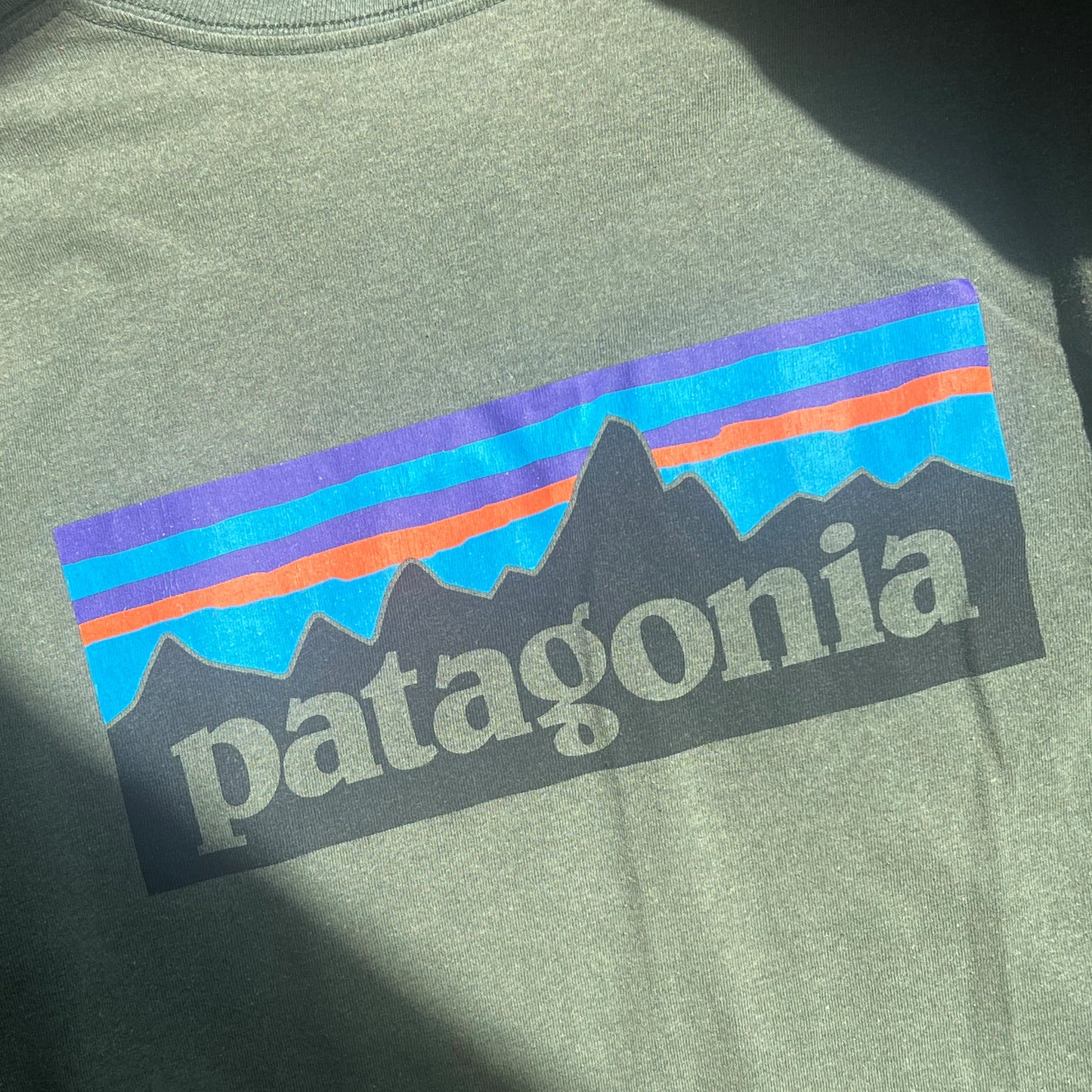 Patagonia | Army Green S Cotton Blended Long Sleeve | Good Brand Find