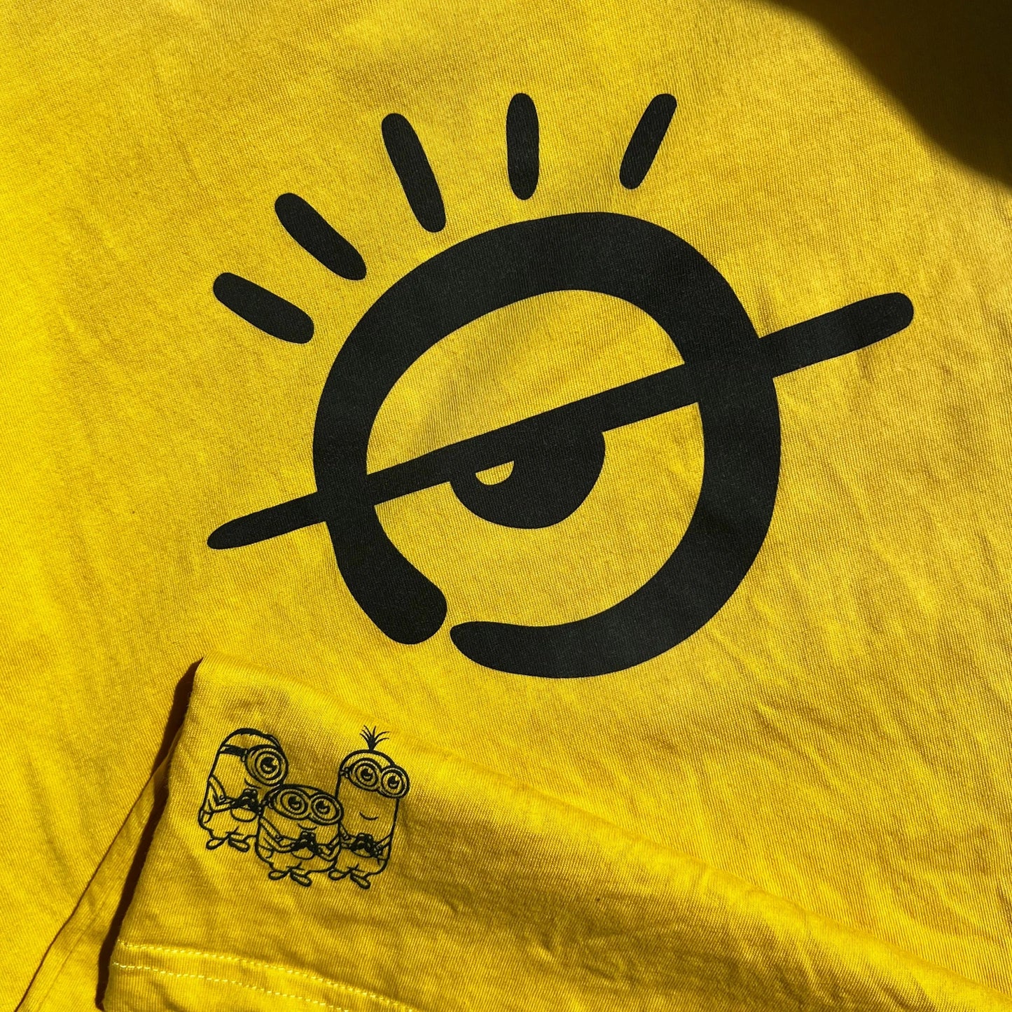 Yellow t-shirt with Minions print